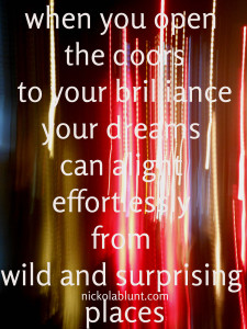 open the doors to your brilliance