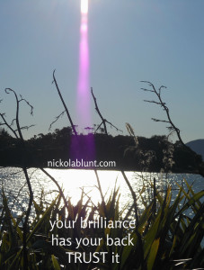 your brilliance has your back